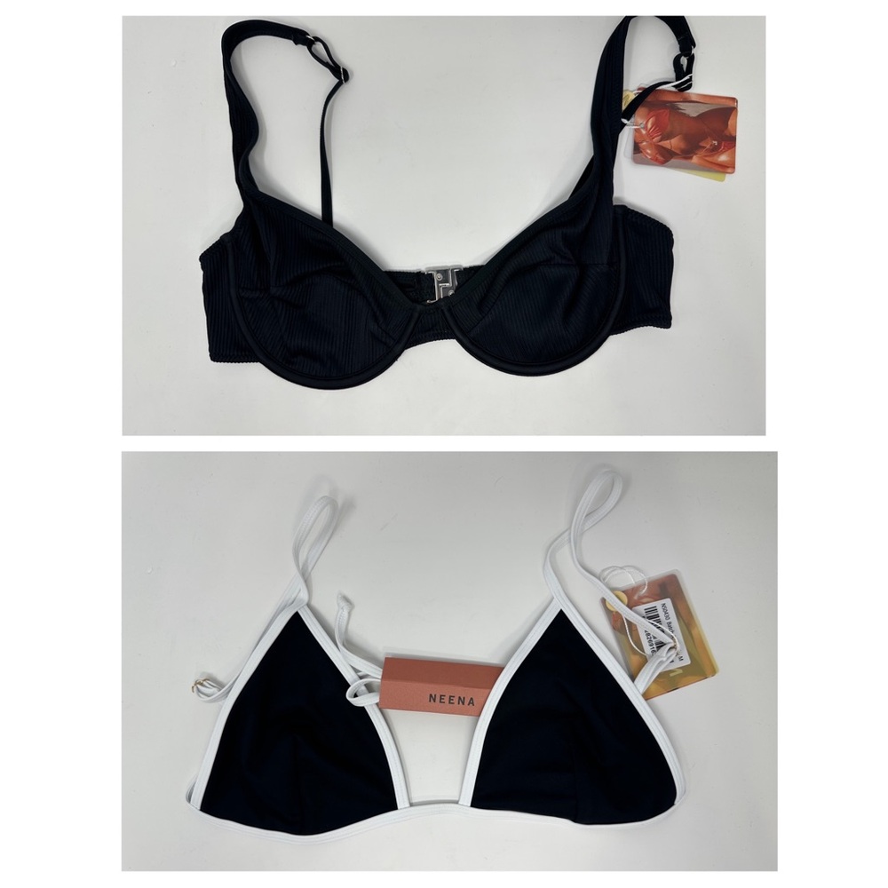 2 Neena Women's‎ Bikini Tops Womens Size Medium NEW WITH TAGS